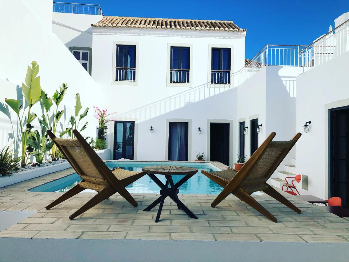 Casa Rosa Villa With Pool In Olhao Centre Eksteriør billede