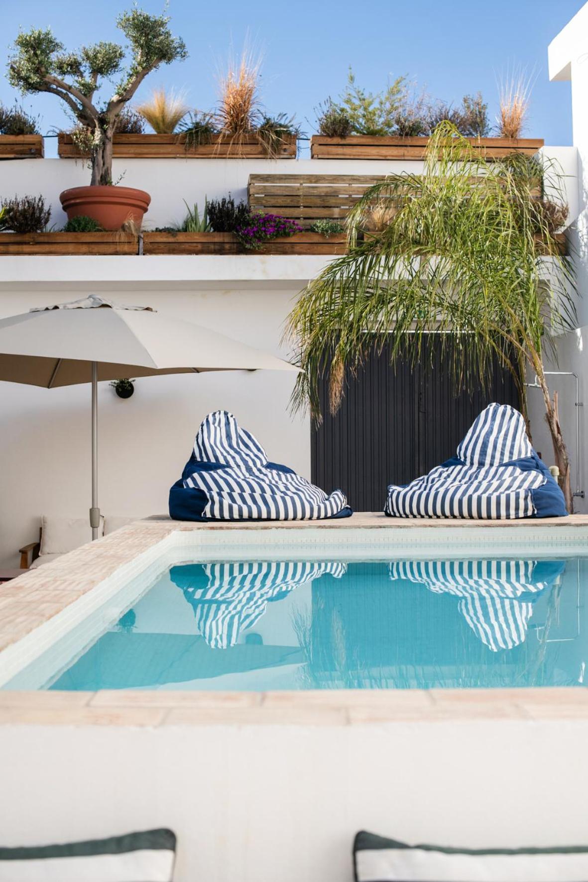 Casa Rosa Villa With Pool In Olhao Centre Eksteriør billede
